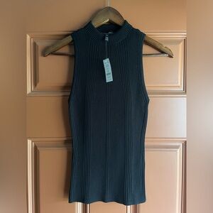 White House Black Market mock neck pullover